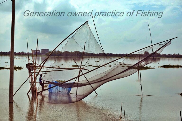 Fishing net of Bangladesh