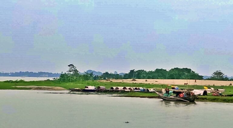 Meghna char village