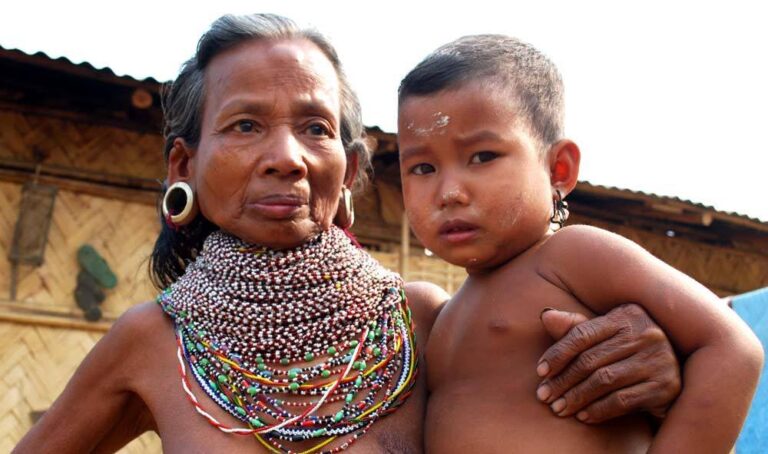 tribal woman