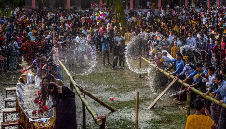bath festival in chittagong hill tracts